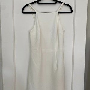 French Connection Whisper Square Neck Mini Dress